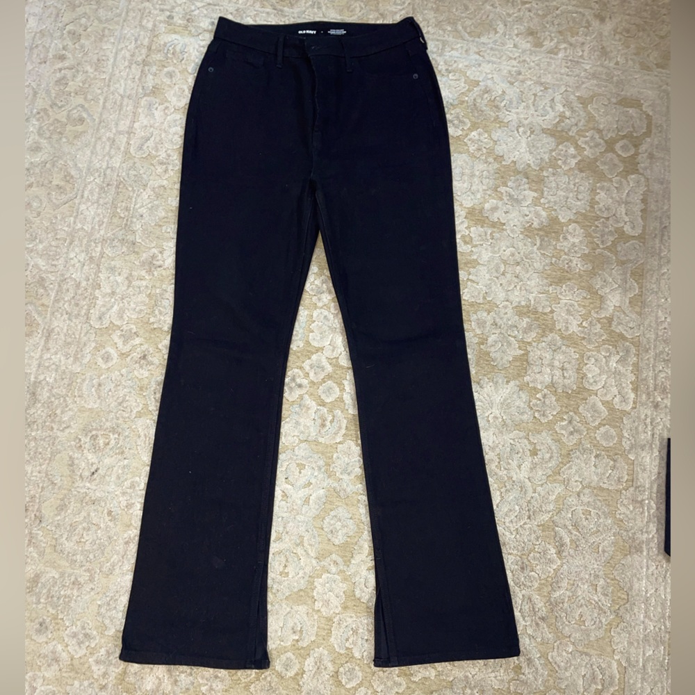 Old Navy Extra high rise kicker boot cut size 8